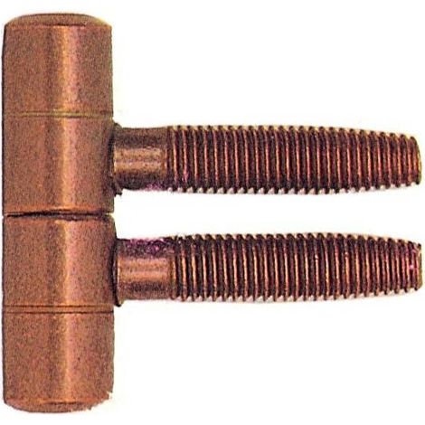 5 x BL CERNIERA ANUBA ACCIAIO NICHELATO D 13 MM 2 PZ