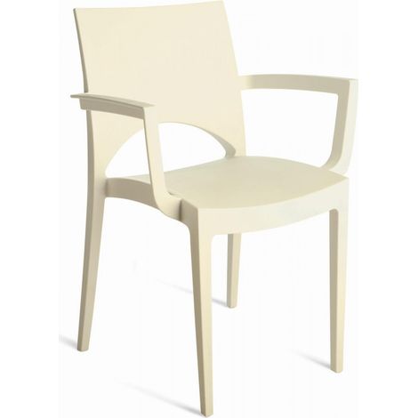 Set 24 Poltrone Paris Grand Soleil polipropilene impilabili bar ristorante offerta (1/3)