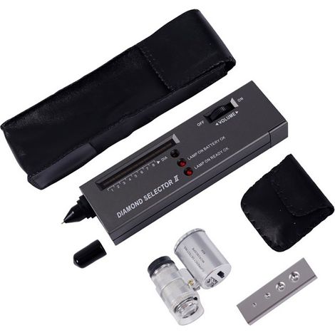 Stylo testeur de diamants portable - Kit de test pour bijoux et pierres précieuses (1/5)
