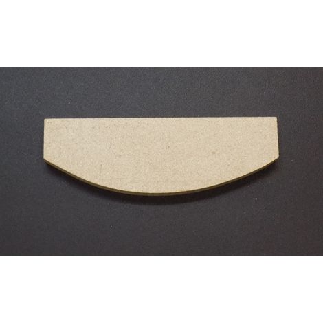 Déflecteur pour poêles à cheminée Polar Aqua de Oranier - vermiculite - dimensions d'encastrement parfaitement adaptées (1/2)