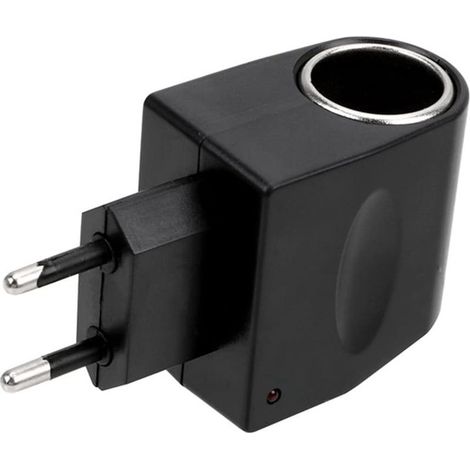 AC 220V to DC 12V Car Power Inverter, 48W Cigarette Lighter Power Adapter Transformer Converter for Car, Van, Truck (1/4)