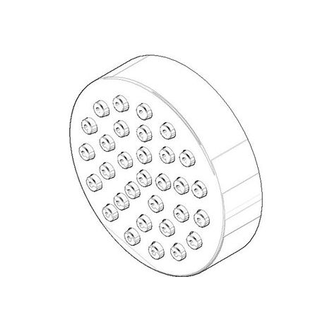 Dornbracht 90120801800-00 Sprayface pour douchette de rinçage pièces détachées (1/3)