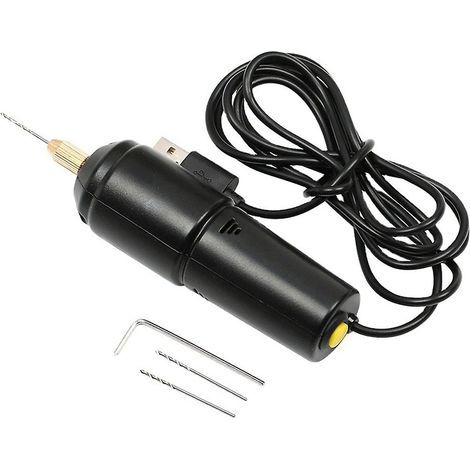 Mini perceuse électrique portable pour bijoux, foret inclus (0,7-1,2 mm). (1/5)