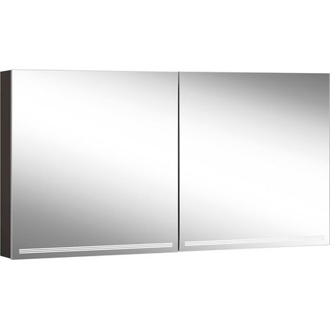 Armario con espejo iluminado Schneider GRACE TW, 2 puertas