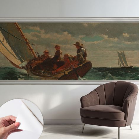 Fotomurale adesivo - Carta da parati adesiva - per la cucina camera da letto per la soggiorno - Viaggio in mare 250x104 cm (1/5)