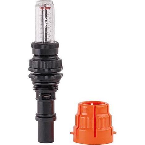 Debitmetre Flometer 3/8" BG pour répartiteur laiton type M6 DN 15 (1/2")