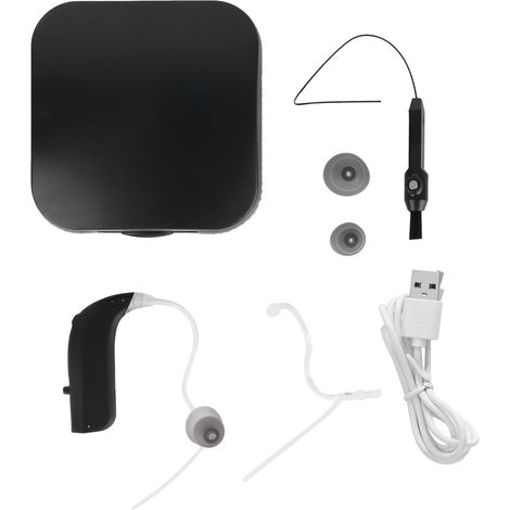 Amplificateur Auditif Bluetooth 130B+ pour Adultes et Seniors, Appareil d'Aide Auditive avec Écouteur (1/5)