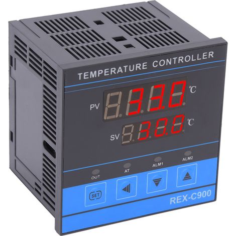 Digitaler Temperaturregler mit intelligentem, hochempfindlichem RELAySSR-Ausgang (0-400℃) (1/5)