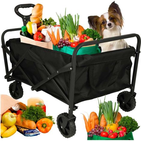 Carro de viaje plegable para compras
