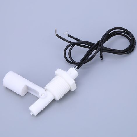 2 Stück Wasserstandssensor-Schalter, weißer PP-Kunststoff-Schwimmerschalter, 1/2-Zoll-NPT-Gewinde, DC 0–110 V (1/5)