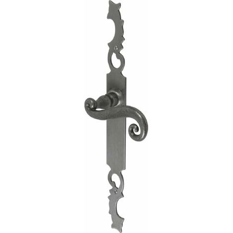 Set di porte rustiche Aquitaine BOUVET Ferro cementato - Chiave L - ES45LA9132