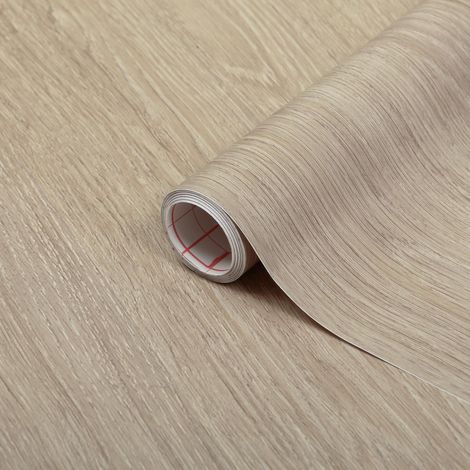papier adhésif pour meuble effet bois Santana Chêne citron vert - film autocollant décoratif rouleau vinyle - cuisine décoration revêtement peint stickers collant - 90 cm x 2,1 m (1/5)