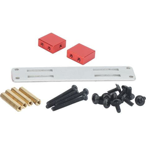 Support de servo métallique à fixation fixe pour télécommande, accessoire de mise à niveau pour voiture RC MN (1/5)