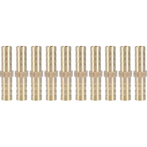 MINKUROW Strumento Connettore Per Tubi, Connettore Diritto A Due Vie, Dritto Per Tubi Di Collegamento (6 Mm 10 Pezzi) (1/5)