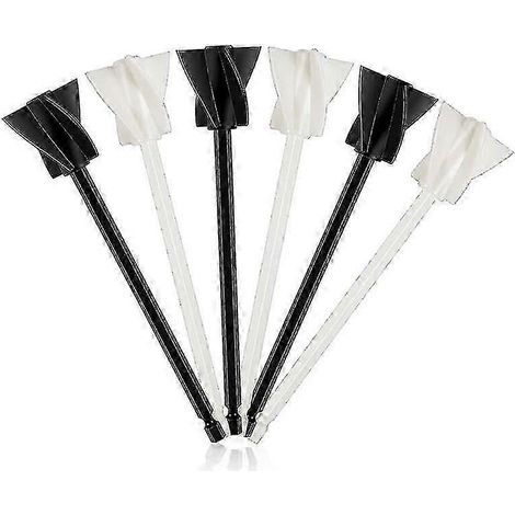 Lot de 6 mélangeurs de peinture pour perceuse, palette de mélange pour résine époxy, accessoire de mélange réutilisable pour perceuse. (1/5)