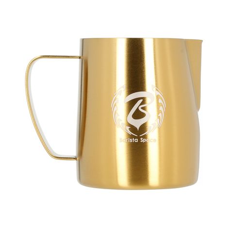Barista Space - Buntes Milchkännchen Sandy Golden 350 ml (1/2)