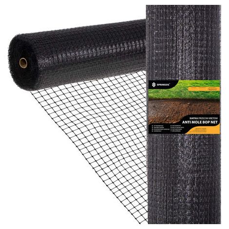 Red de protección 45g/m2 2x50 m para control de topos y ratones campo (1/5)