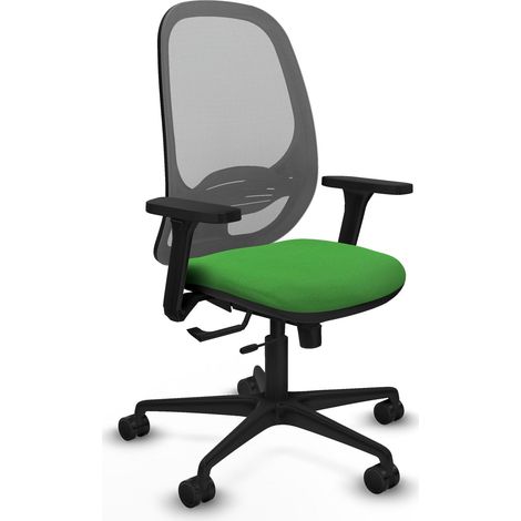 Chaise de bureau piqueras y crespo Cilanco noir mousse épaisse (1/2)