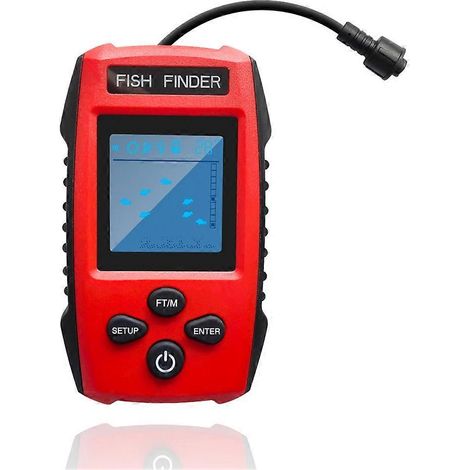 Kabelgebundenes Echolot mit Farb-LCD-Bildschirm und Tiefenmesser für Fischerboote und Kajaks. (1/5)