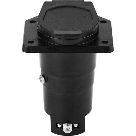 Trailer plug connector, socket, plug, for car caravan tow bar (1/5)