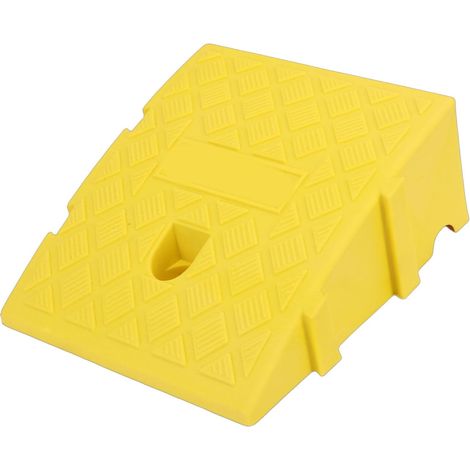 Rampe d'allée, 2 Tonnes de Hauteur 9,84 X 10,63 X 5,12 Pouces, Rampe de Seuil de Bordure, de Pente de Voiture avec Conception Antidérapante et de Verrouillage Sécurisée, Idéale pour Les (1/5)