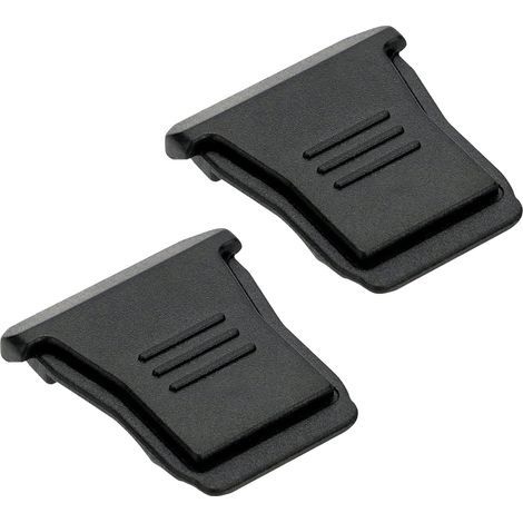 Lot de 2 caches de griffe anti-poussière et anti-taches pour Canon EOS R3, R5C, R6 Mark II, R7, R8, R10, R50, fonction flash intégrée, remplace les accessoires Canon ER-SC2 (1/4)