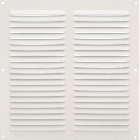 -CAHERSA- Rejilla Ventilación AMIG 3-200X200 Aluminio Blanco (1/2)