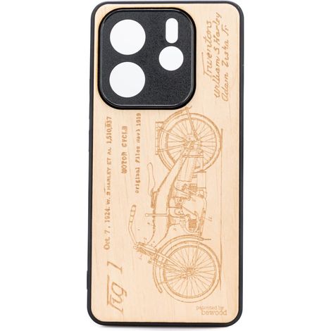 Bewood Holzhülle für Xiaomi Redmi Note 14 5G HARLEY PATENT ANIEGRE (1/2)