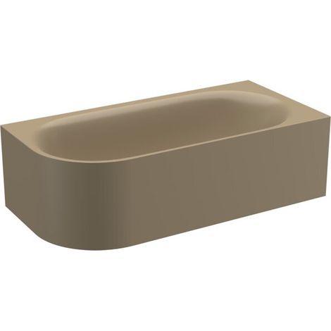 BETTE 3437-417CELVS Baignoire coin forme spéciale Lux Oval V (1/2)
