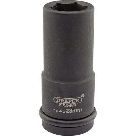 DRAPER Expert 23mm 3/4 Square Drive Hi-Torq 6 Point Deep Impact Socket - 05055 (1/5)