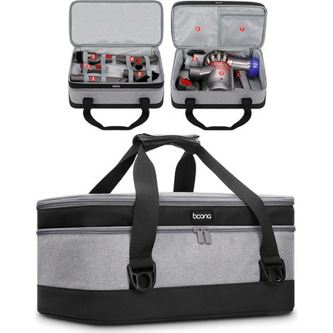 Staubdichte Aufbewahrungstasche für Staubsauger, Organizer-Tasche mit großem Fassungsvermögen, tragbarer Aufbewahrungskoffer, Schutzhülle für Staubsauger, geeignet für Büro, Zuhause und Reisen, aus Ox