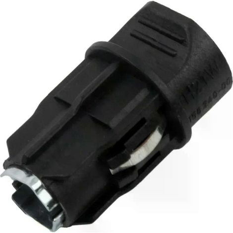 1 douille de feu arrière de voiture 63117407330 en plastique noir, compatible avec BMW Série 3, 5, 7, X6, Z4, F01, E65, E66, F30, F31, E71, E72, E85, E86, E89-JXLGV (1/5)