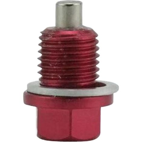 Ölwanne Abflussstopp, Motor Ölabflussstopp Aluminiumlegieröl -Ölstopfen Magnetisches Werkzeug mit Dichtung Autozubehör, lecksicherer Ersatz (1/5)