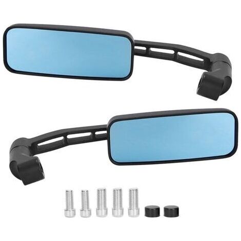 FENOPLASTICARétroviseurs latéraux en alliage d'aluminium, pièces universelles pour motos, compatibles avec Honda. (1/5)