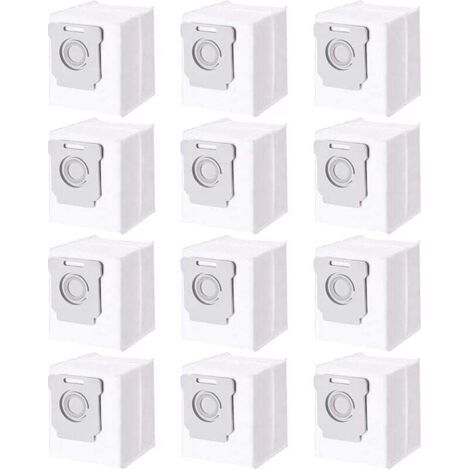 FENOPLASTICALot de 12 Sacs d&39aspirateur pour iRobot Roomba i7 i7+ i3 i3+ i4 i4+ i6 i6+ j7 j7+ i8 i8+S9 S9+ E5 E6 E7, Accessoires Sac à Pou (1/4)