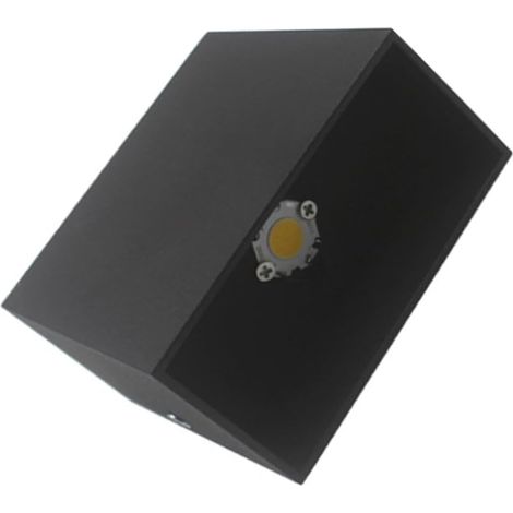 Murale Aluminium LED Moderne Lumière Blanche pour Chambre (1/5)