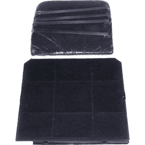 Kit filtres charbon AFC90 270X225 mm et 240X215 mm (AS6019428) Hotte BRANDT, DE DIETRICH, FAGOR, SAUTER, THOMSON (1/2)
