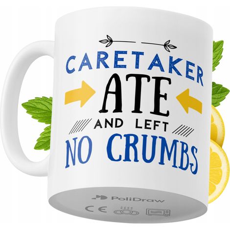 Lustige Tasse für Betreuer – Kaffee- oder Teetasse mit witzigem Textdesign – ideal für Geburtstage, Namenstage, Feiertage und besondere Anlässe. Hochwertige Tasse für Zuhause, Büro und Arbeit. Farbe: 