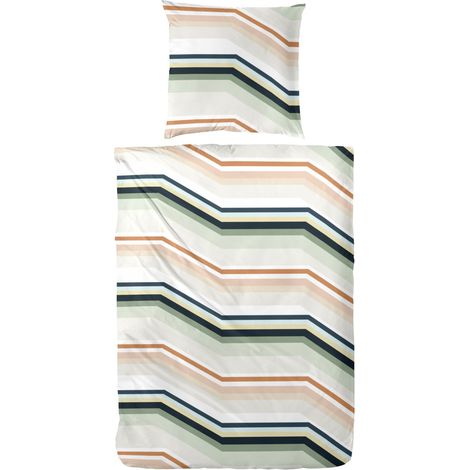 Vario Bettwäsche Renforce grün, 135 x 200 cm Bettwäsche