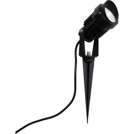 Spot LED Extérieur 6W sur Piquet Palm EasyFit 12V Noir (1/5)