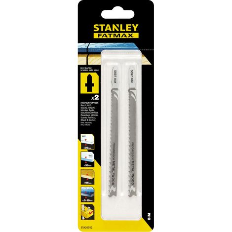 Hojas bimetálicas x2 101mm Stanley STA26052-XJ