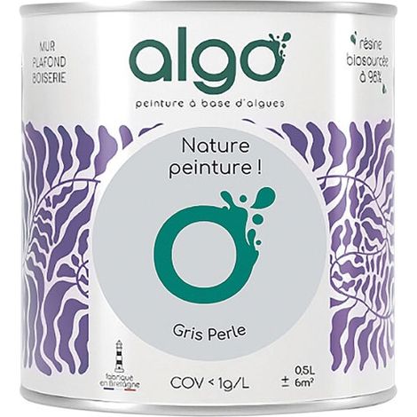 Pintura ecológica 0.5 L Gris Perla - Algo
