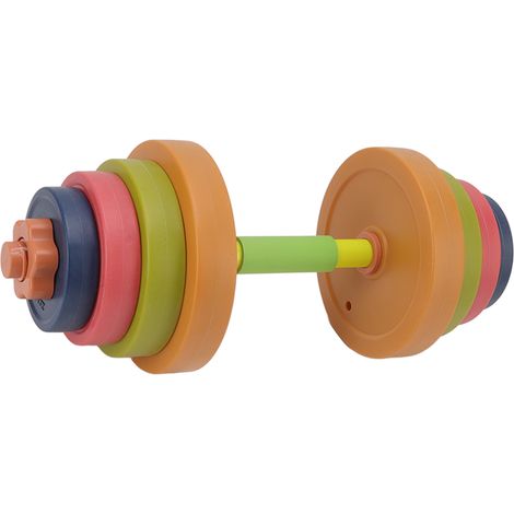 Haltères de musculation réglables en plastique, jouet de fitness adapté aux enfants 573C (1/5)