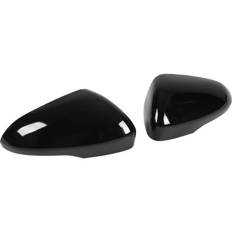 Calotte per specchietti laterali nere lucide per modelli Ford Fusion dal 2013 in poi (confezione da 2)