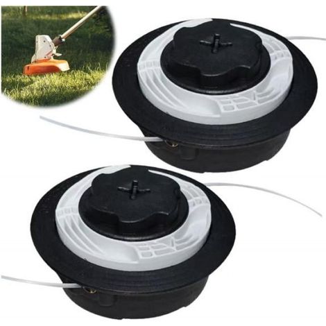 2PCS AutoCut C6-2 Tête De Débroussailleuse pour Stihl FS38 FS40 FS50 FSE81, Tête Faucheuse Autocut C6-2, Tete à Fil Coupe-bordure (1/5)