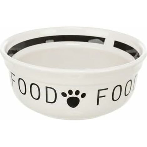 Ciotola per cani Trixie Bianco Nero Ø 13 cm 250 ml (1/2)