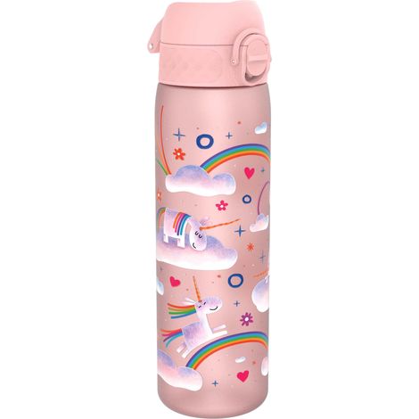 Bottiglia ION8 senza BPA I8RF500PPUNIRAIN Unicorno Arcobaleno (1/5)