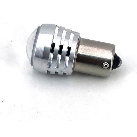 Feu de Recul LED Ultra-Lumineux 1pc – Alarme Sonore 115dB, Ampoule XBD 10W (Compatible P21W/1156/BA15S), Robuste pour Camions, Camping-Cars et Motos, Installation Facile, Tension 24V