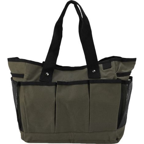 Questo versatile set di attrezzi da giardinaggio è realizzato in tessuto Oxford 600D a doppio strato ed è adatto per piantare, trapiantare e potare. (1/5)