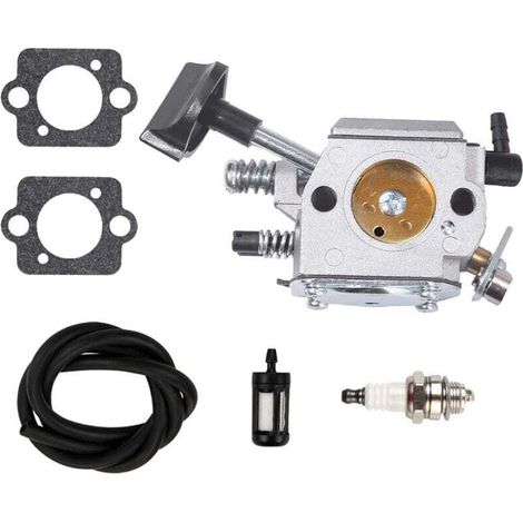 Kit filtro carburante carburatore con candela per Stihl SR320 SR340 SR380 SR400 SR420 BR320 BR340 BR380 BR400 BR420 (1/4)